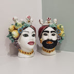 Donna Testa di Moro – Ceramica di Caltagirone Artigianale