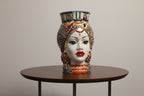 Testa di Moro Donna – Ceramica di Caltagirone | 35 cm