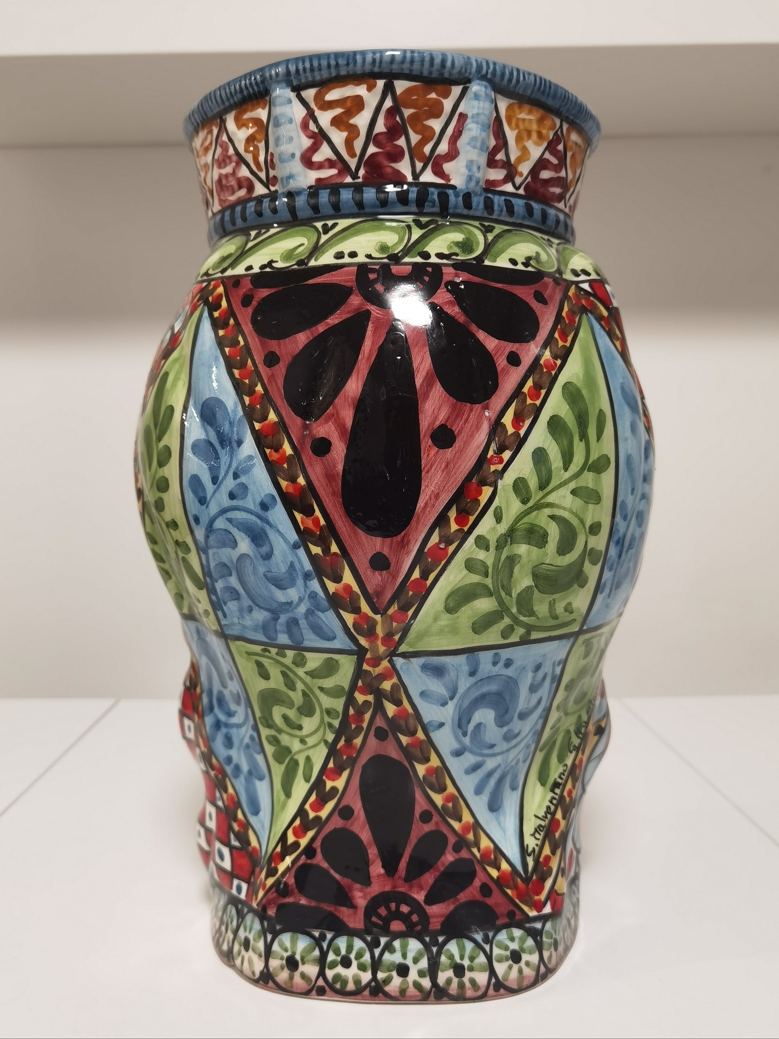 Testa di Moro Donna – Ceramica di Caltagirone | 35 cm