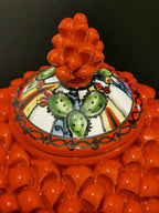 Biscottiera Artigianale In Ceramica Di Caltagirone