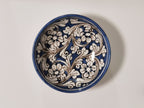 Set di Piatti Artigianali Ornati con Fiori – Ceramica di Caltagirone (6 pezzi)