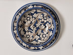 Set di Piatti Artigianali Ornati con Fiori – Ceramica di Caltagirone (6 pezzi)