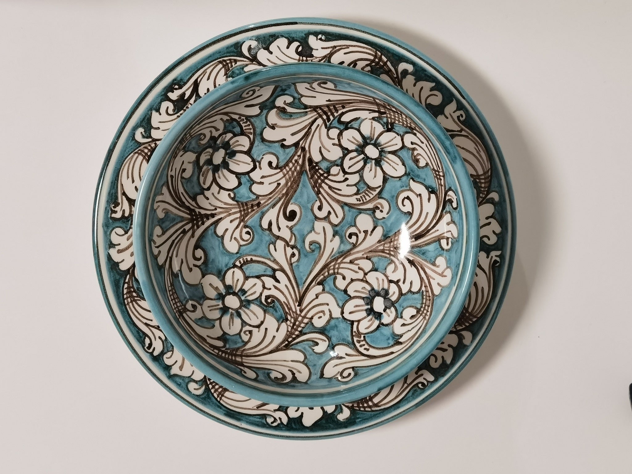 1 Set da Servizio Ciotola e Piatto Piano – 20/25 cm