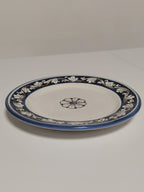 Set di Piatti Artigianali Ornati con Fiori – Ceramica di Caltagirone (6 pezzi)