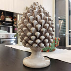 Pigna Decorativa in Ceramica di Caltagirone – Handmade – 20 cm