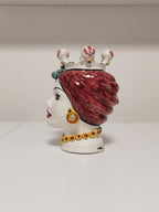 Donna Testa di Moro – Ceramica di Caltagirone Artigianale