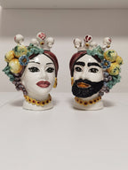 Donna Testa di Moro – Ceramica di Caltagirone Artigianale