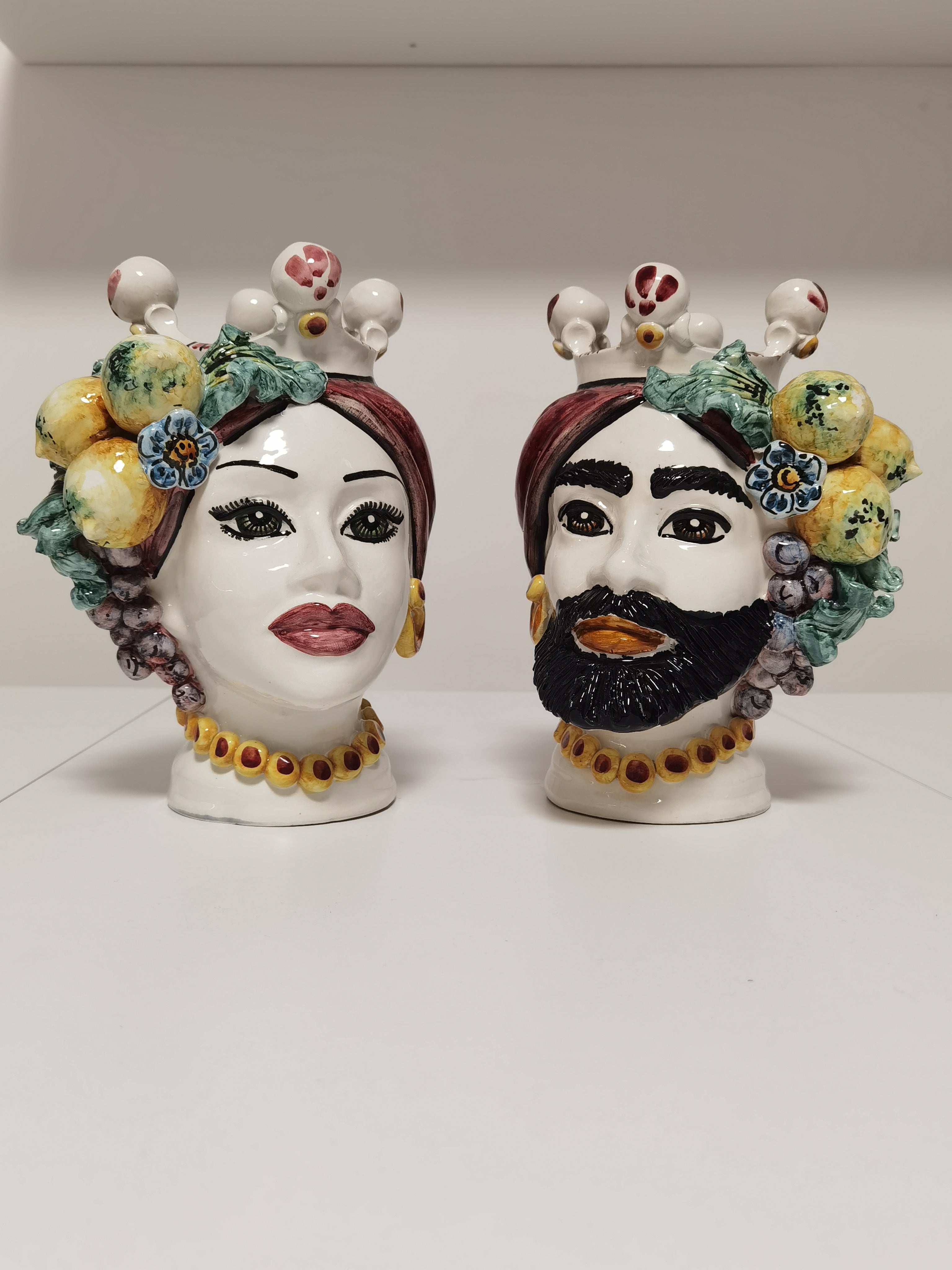 Donna Testa di Moro – Ceramica di Caltagirone Artigianale