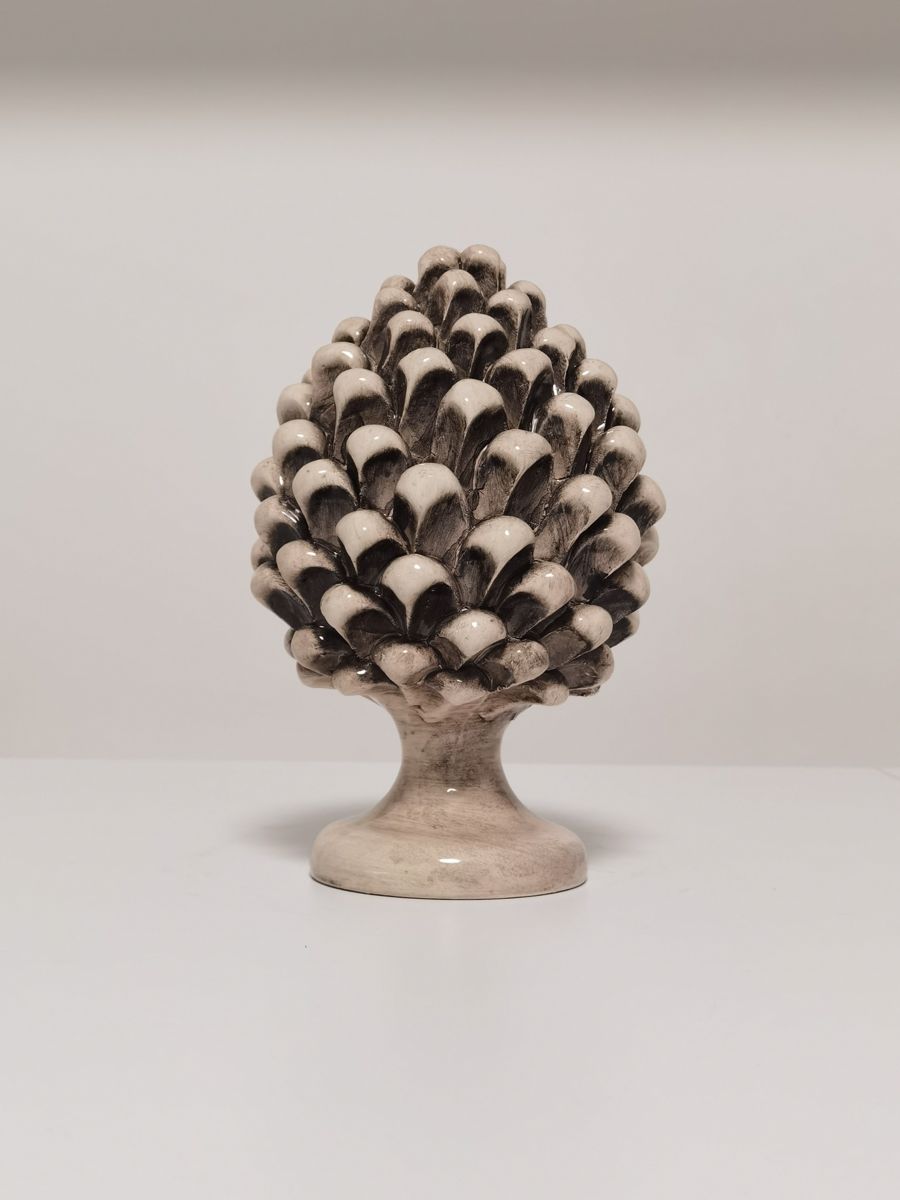 Pigna Decorativa in Ceramica di Caltagirone – Handmade – 20 cm
