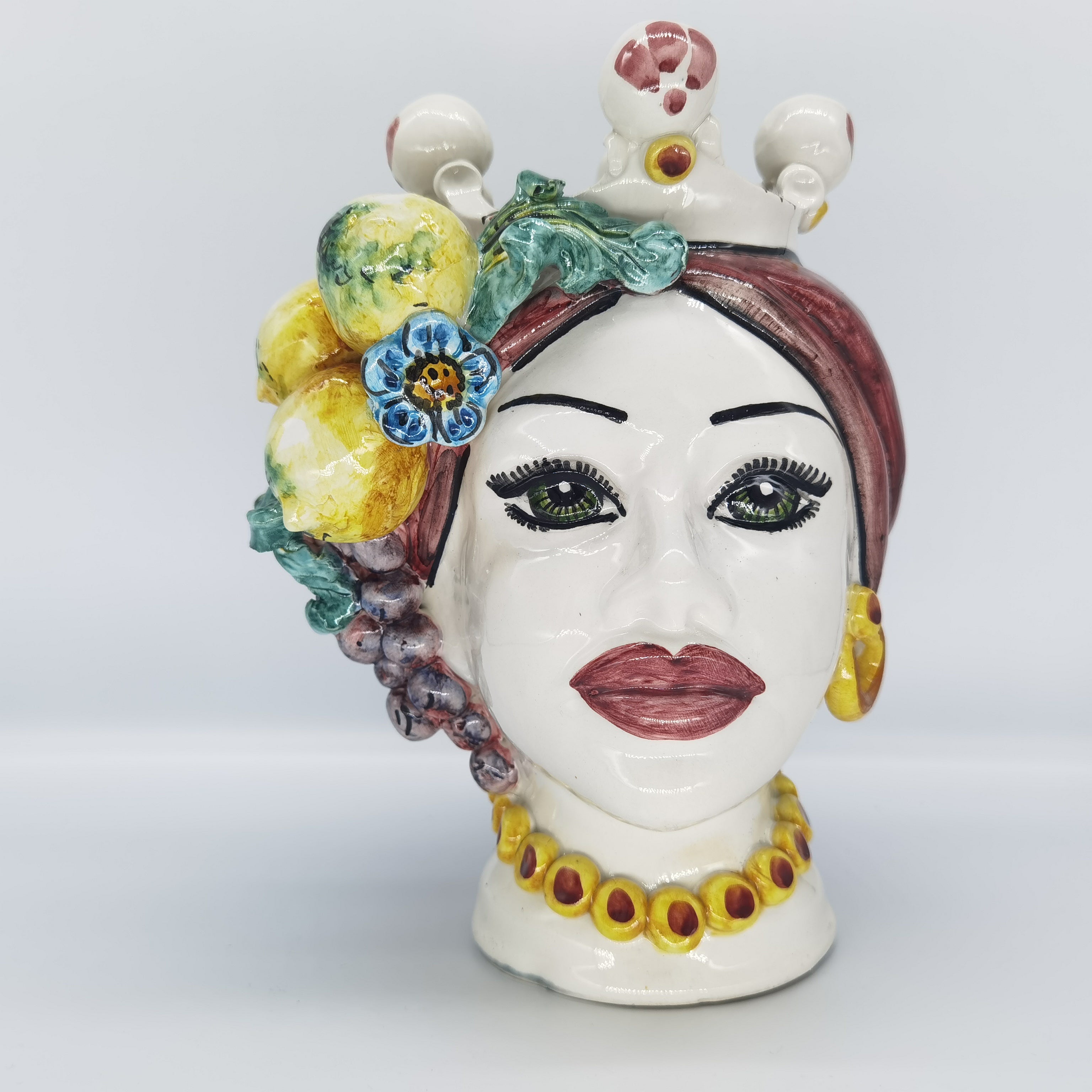 Donna Testa di Moro – Ceramica di Caltagirone Artigianale
