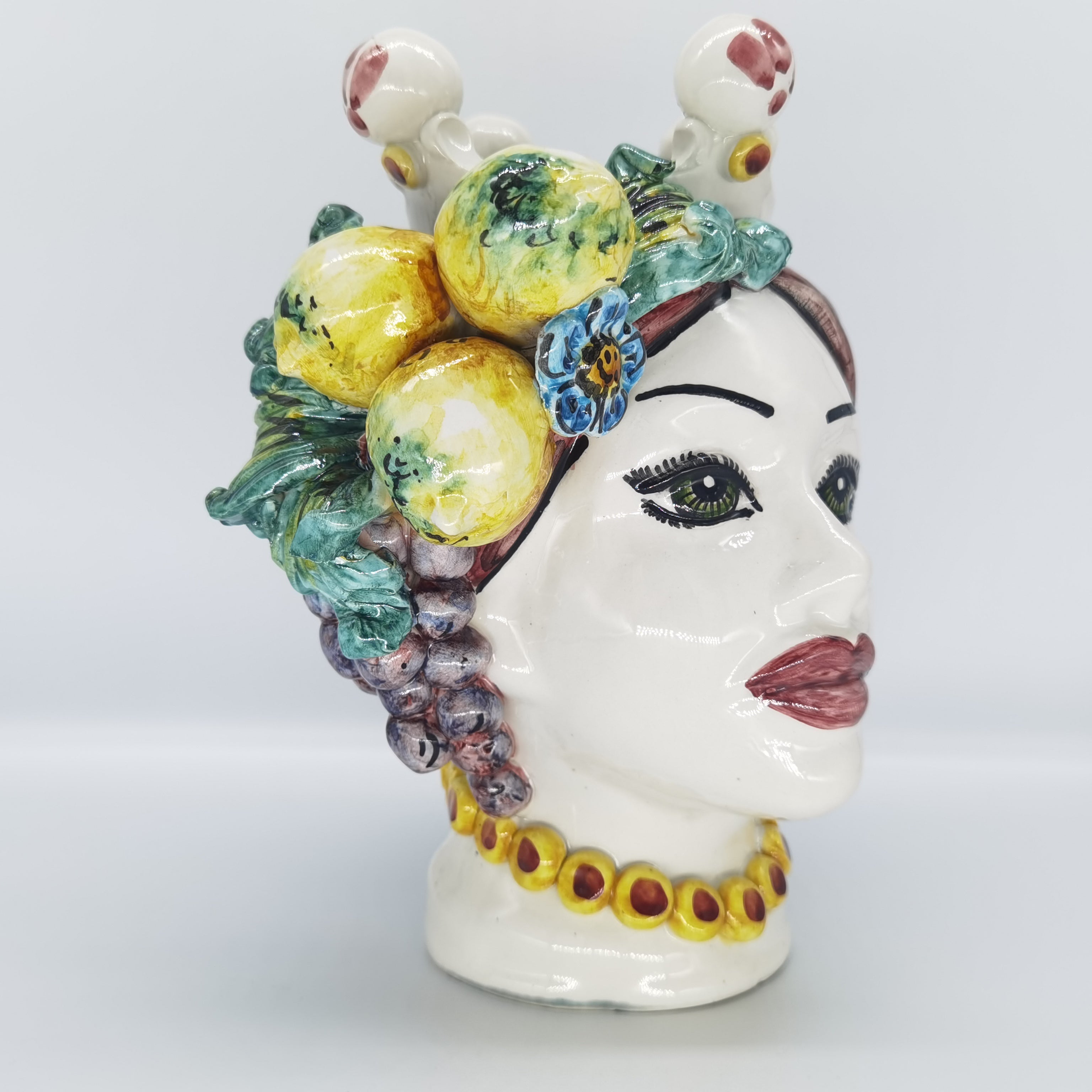 Donna Testa di Moro – Ceramica di Caltagirone Artigianale