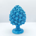 Pigna Turchese 20 cm – Ceramica di Caltagirone Fatta a Mano