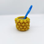 Vasetto Modello Pigna – Ceramica di Caltagirone | 12 cm
