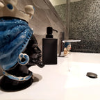 Coppia di Teste di Moro – Ceramica di Caltagirone – 15 cm